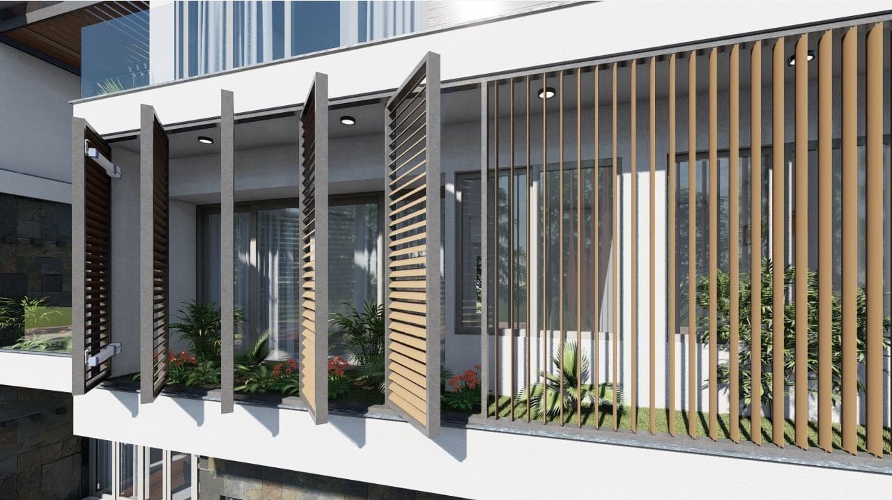 Lá chớp nhôm hình đầu đạn