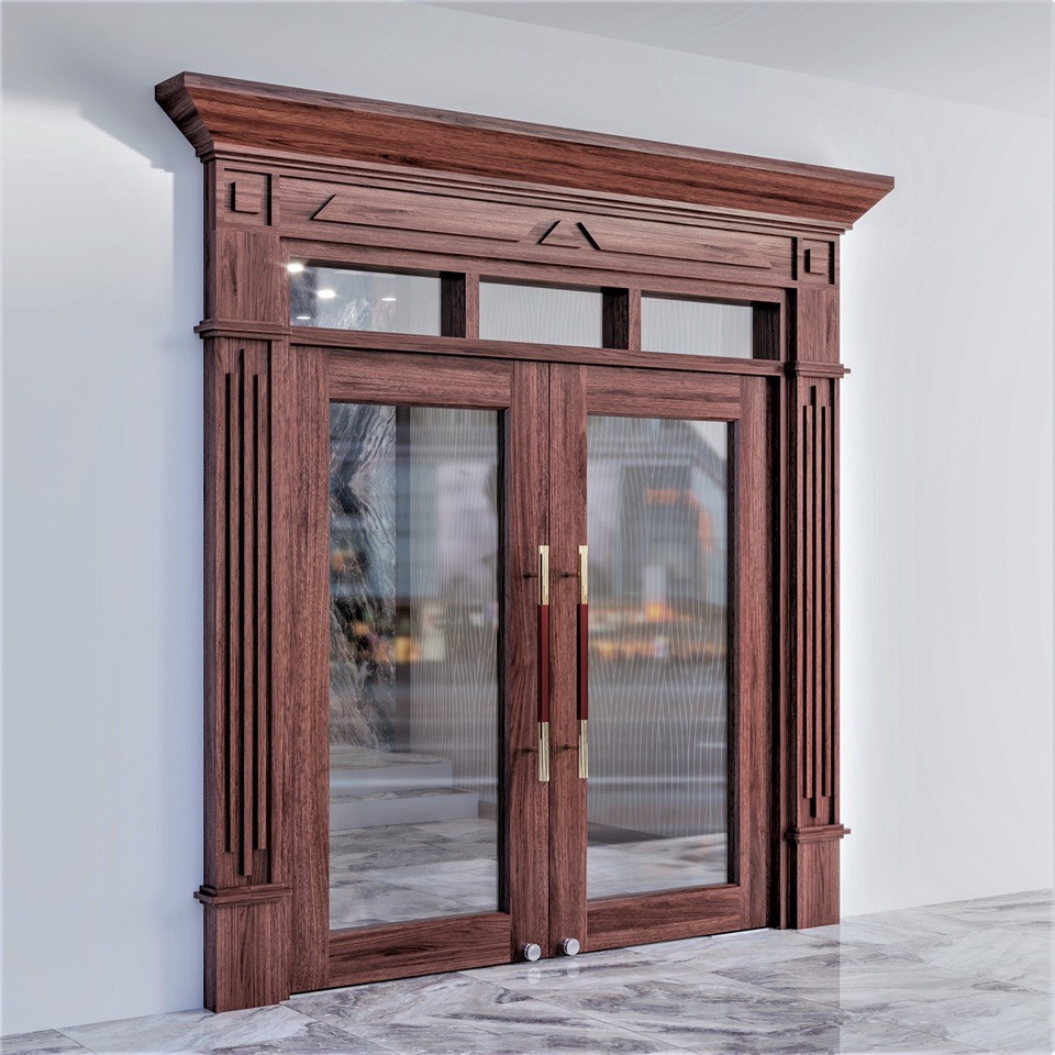 Cửa thép vân gỗ chất lượng cao tại NTP