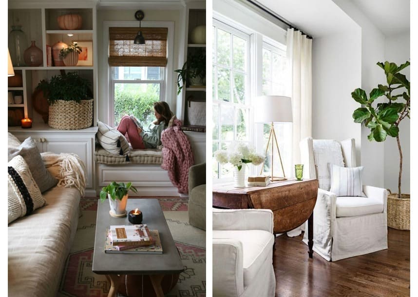 Hình ảnh minh họa các vị trí đặt cửa sổ phòng khách đẹp