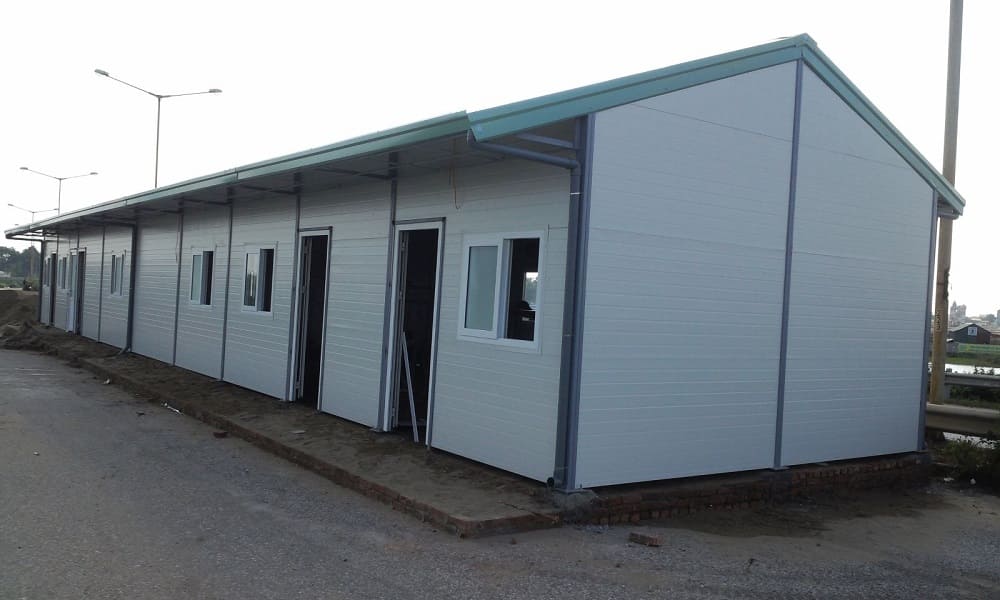 Mẫu nhà lắp ghép panel cho công nhân nhà xưởng