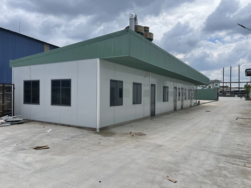 Mẫu nhà panel lắp ghép cho nhà trọ