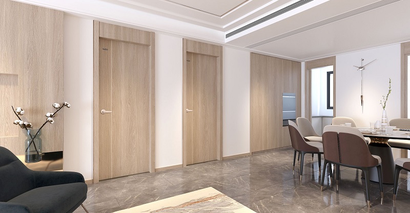 3 mẫu cửa nhựa PVC giả gỗ hiện đại