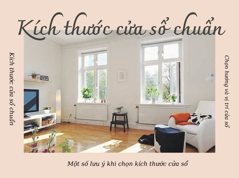 Kích Thước Cửa Sổ 1,2,4 Cánh Hợp Phong Thủy – Thu Hút Tài Lộc