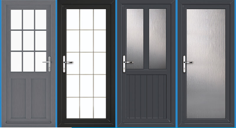 4 Mẫu cửa nhôm kính 1 cánh cho phòng ngủ, nhà vệ sinh