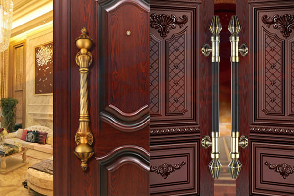 Mẫu tay nắm cửa gỗ hiện đại