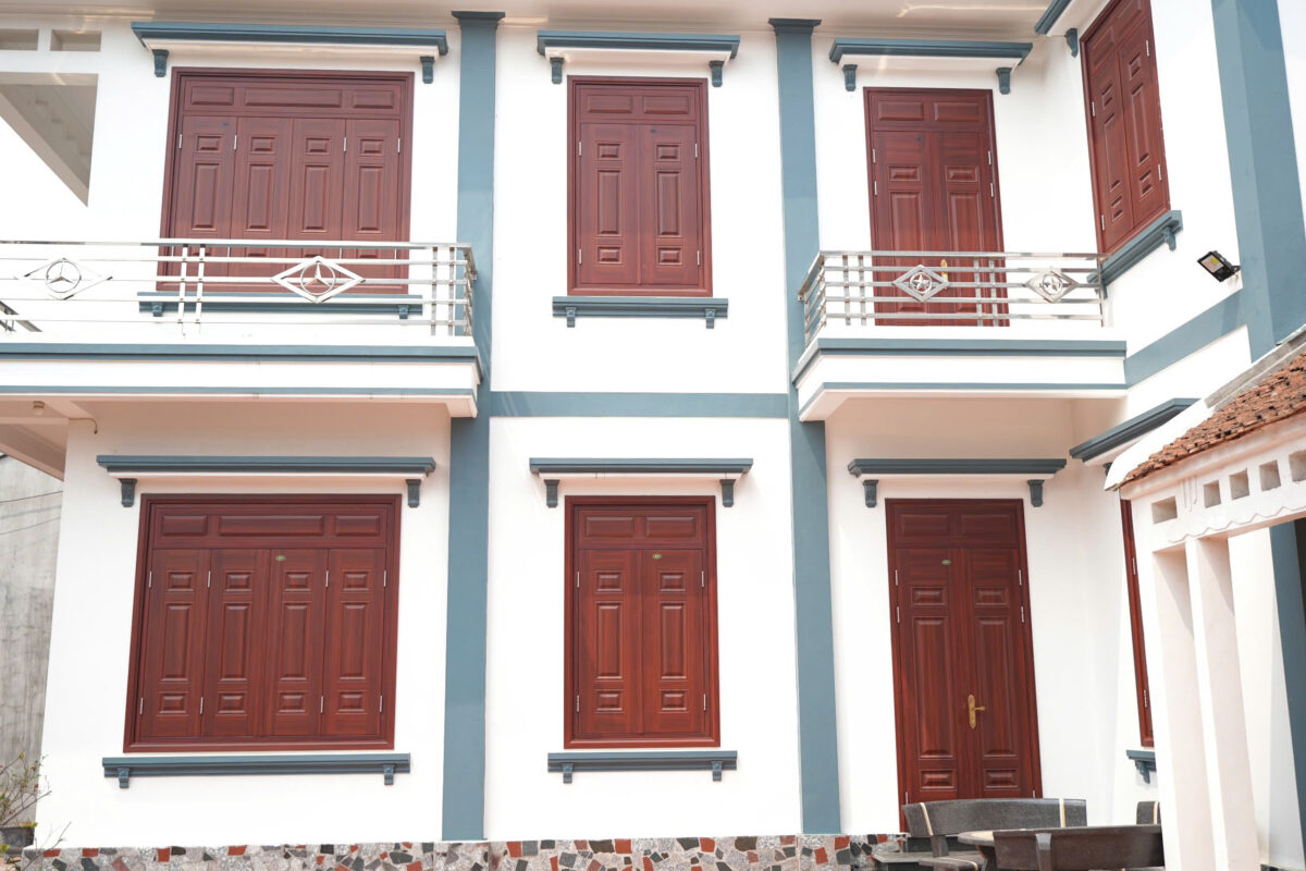 Cửa thép vân gỗ chất lượng cao tại Bắc Ninh