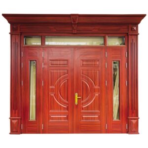 Cửa thép vân gỗ NS4H22H8
