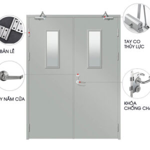 Alternative view of Cửa Thép Chống Cháy