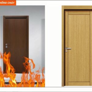 Alternative view of Cửa thép vân gỗ chống cháy