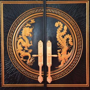 Alternative view of Cửa biệt thự NSF2M3 2 cánh cao cấp