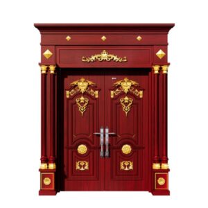 Cửa thép vân gỗ NS2-H22