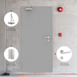 Cửa thép chống cháy 60 phút - EL60