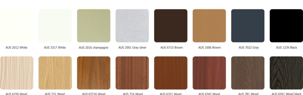 Bảng màu lam chắn nắng hình hộp chữ nhật - Vật Tư Xây Dựng NTP