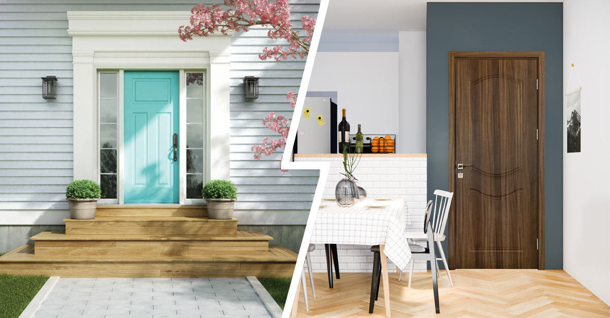 Cửa Thép Vân Gỗ Và Cửa Nhựa Composite - Loại Nào Tốt Hơn?