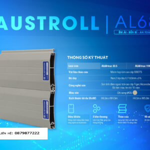 Cửa Cuốn Tấm Liền AL68