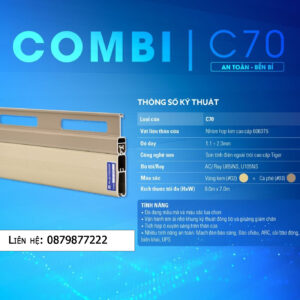 Cửa Cuốn Khe Thoáng C70