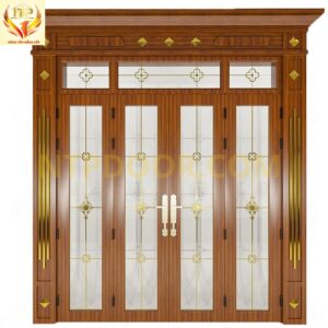 Alternative view of Cửa nhôm 4 cánh NS4AL BLS