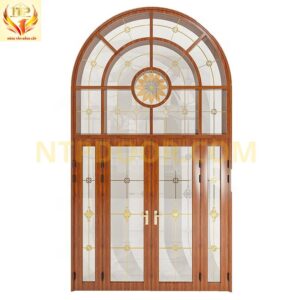 Alternative view of Cửa nhôm vòm 4 cánh NSV4AL