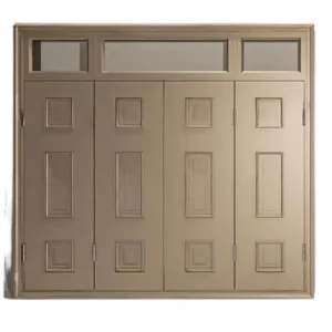 Cửa sổ nhôm vân gỗ 4 cánh cơ bản