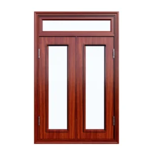 Cửa sổ thép vân gỗ CS2H0K