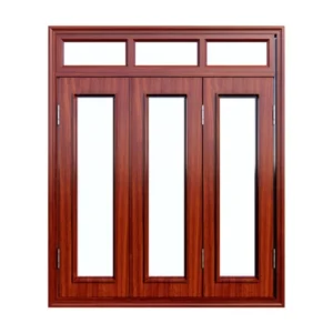 Cửa sổ thép vân gỗ CS3H0K