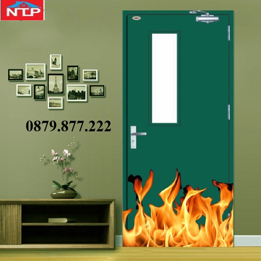 Cửa chống cháy 1 cánh đạt chuẩn PCCC