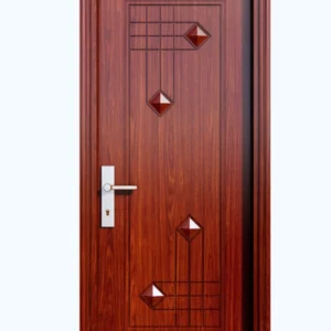 Alternative view of Cửa thép vân gỗ NS1-H16