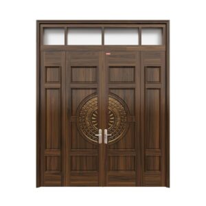 Cửa thép vân gỗ NS4H15H8
