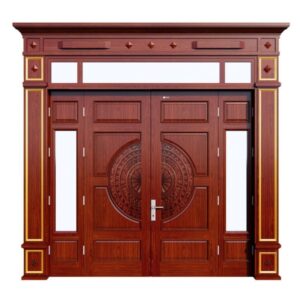 Cửa thép vân gỗ NS4H15H8K