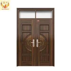 Cửa thép vân gỗ NS2-H15