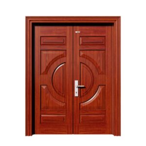 Cửa Thép Vân Gỗ 2 Cánh