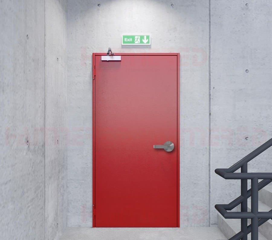 Cửa thang thoát hiểm chống cháy