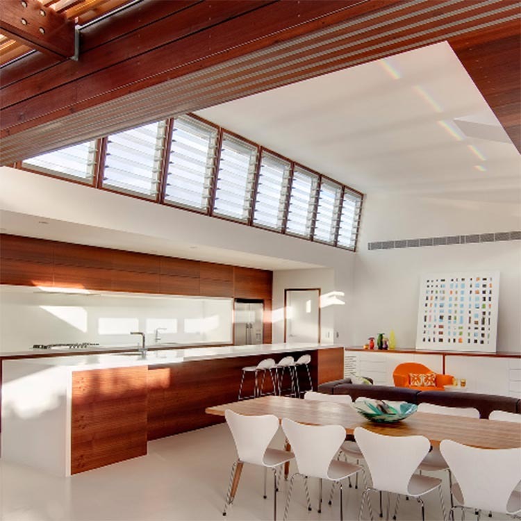 Mẫu cửa sổ chớp lá sách đóng mở